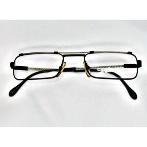 Vintage Pierre Cardin new old stock metal rope eyeglass frames France‎ 53-21